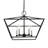 Veasey 5 - Light Dimmable Lantern Square / Rectangle Chandelier-579106225