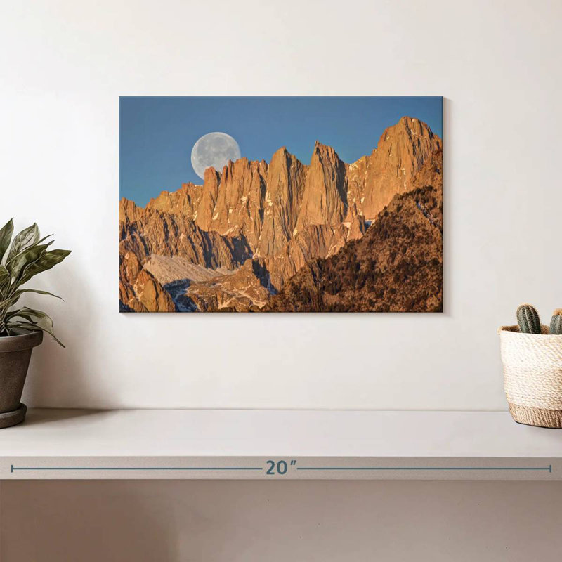 Alvord Mt. Whitney Supermoon, H 8 po x l 12 po