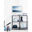 «Shades Of Blue Waves» par Marmont Hill - reproduction de cadre photo-361439478