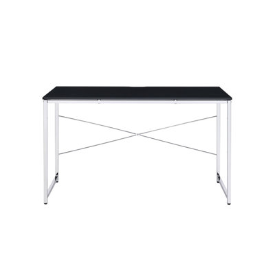 Erik Rectangular Writing Desk with Metal Frame