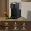 Single-Serve Coffee Maker for K-Cups & Ground Coffee, Featuring 5 Brew Sizes, 40oz Tank & Instant Heat in Black