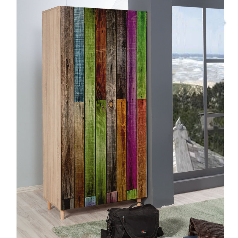 Billie 2 Door Manufactured Wood Wardrobe