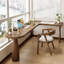 Bureau en bois massif en forme de L-2005253619