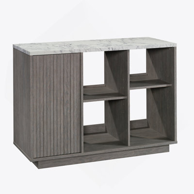 Accent Storage Cabinet, Gray Finish