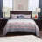 Flagg Solid Wood Platform Bed with Built-in Charging Station-989970512-989970522