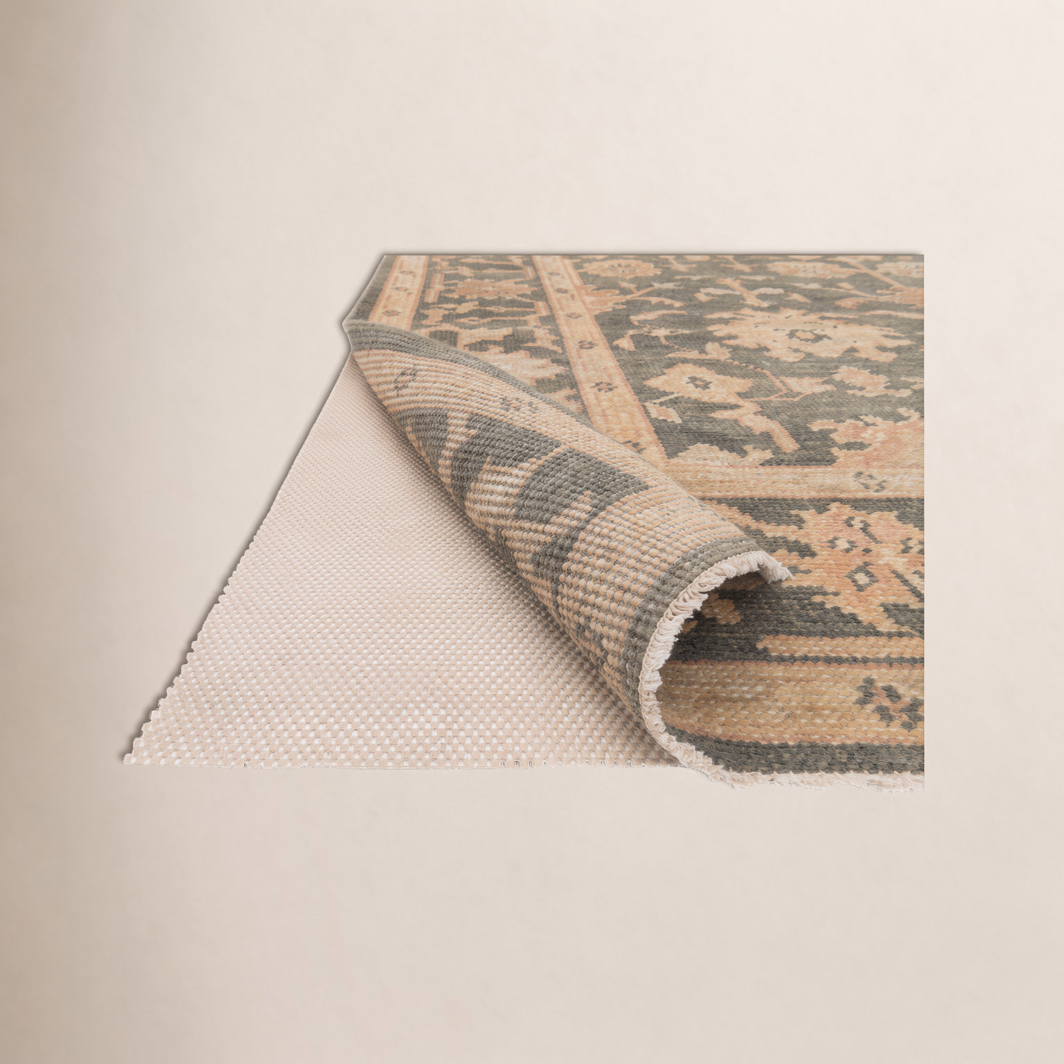 0.06" Non-Slip Rug Pad, Rectangle 2' x 4'