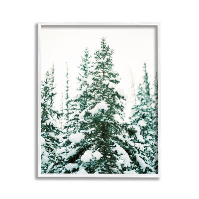 WoodlandFir avec SnowGicleeArtbyJustineMilton