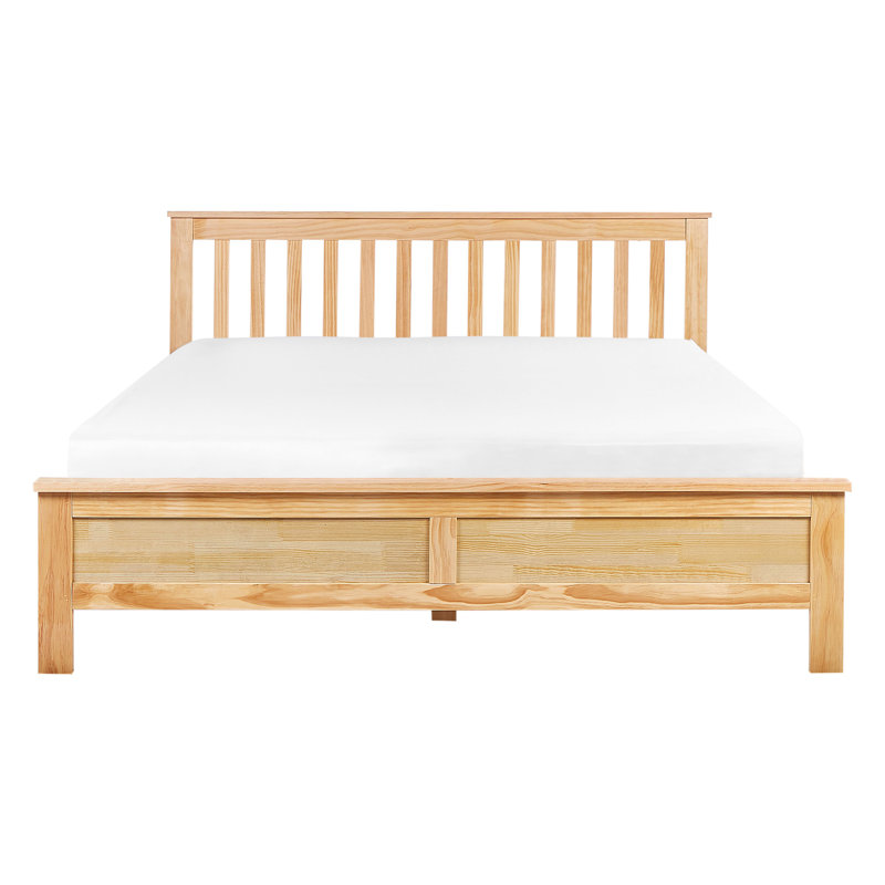 Futral Solid Wood Spindle Bed, Double