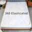 Edinboro Waterproof Terry Fitted Mattress Protector -1389691186