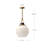 Copperfield 1 - Light Single Pendant-66310643-66310642