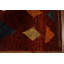 Tapis oriental géométrique marocain fait à la main 5 x 7