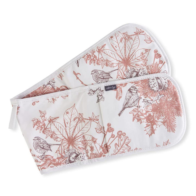 Victoria Eggs Autumn Garden Cotton Oven Glove 18 x 82cm