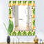 Miroir mural bohémien et éclectique tropical humeur-40098803