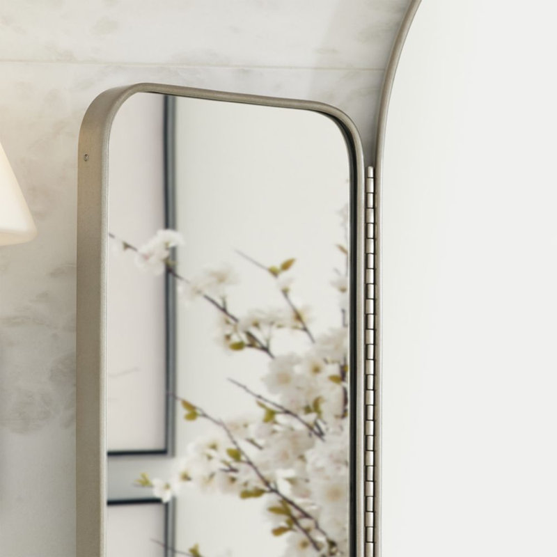 Triptych Metal Mirror