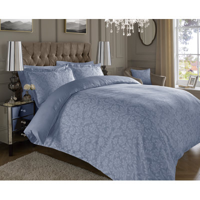 Choute Cotton Blend Floral Duvet Cover Set with Pillowcases