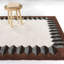 Jayvion Cream Modern Border Area Rug-1778643237
