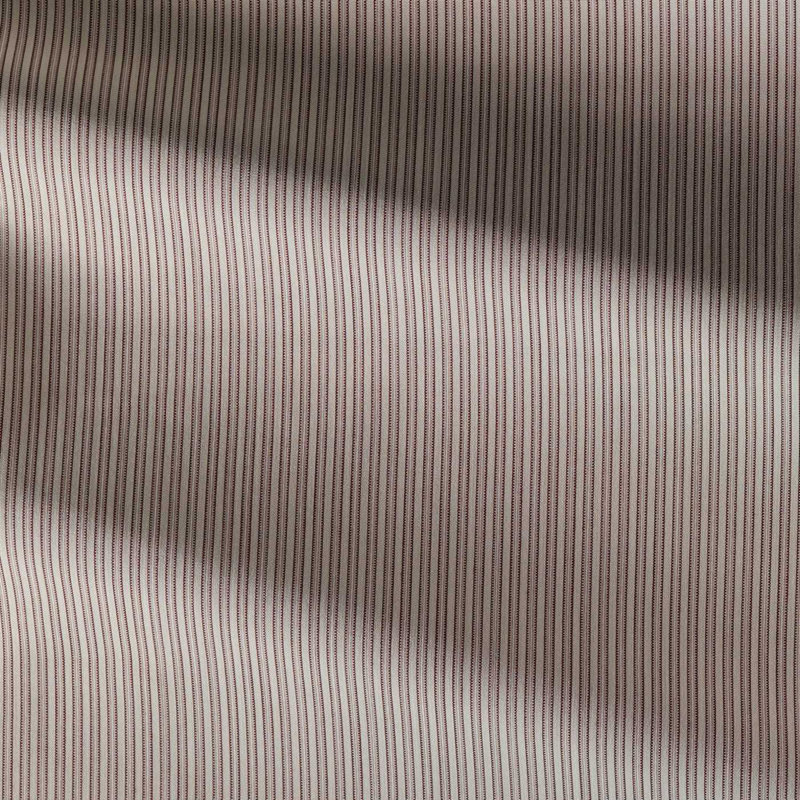 Apron Stripe, Chalk/Tuscan Pink