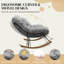 Chaise berçante surdimensionnée Comfy