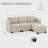 Storage 4-PC Modular Sectional With USB & Type C-1196508951