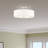 Flaire Fabric Semi Flush Mount-535900989-420096979