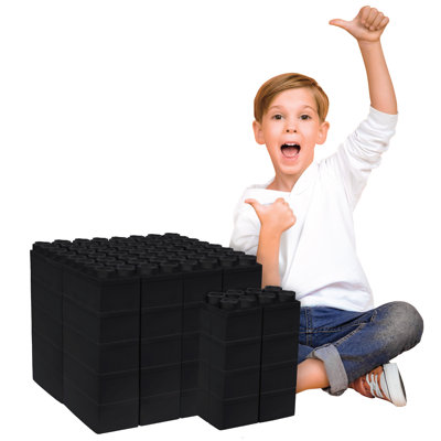 Ensemble de 48 blocs pour enfants de 4 à 8 ans Biggo