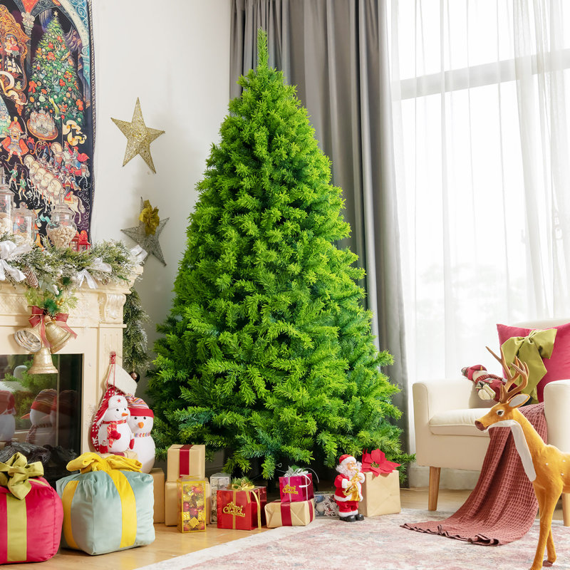 Arbre de Noël vert pin cachemire, H 7,5 pi