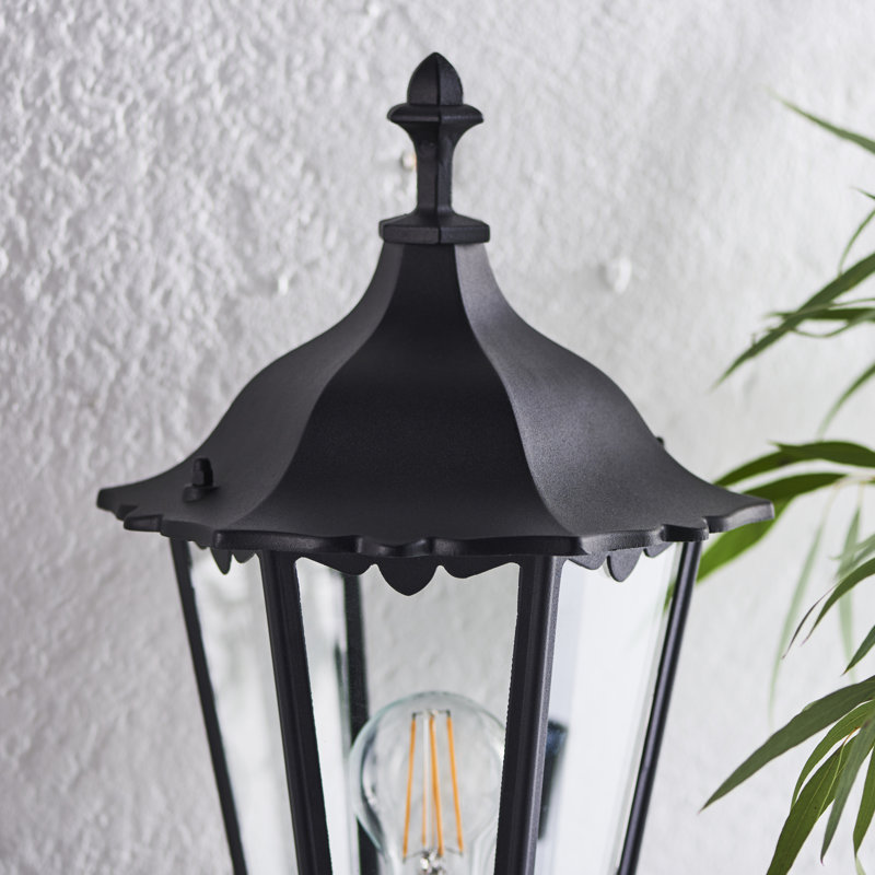 Shanghai 40cm H Outdoor Wall Lantern with Dusk to Dawn