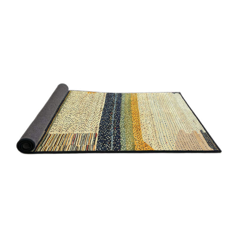 Warre Abstract Indoor Rug, Round 4'