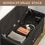 Banc de rangement pour chaussures avec rangement relevable-432803346