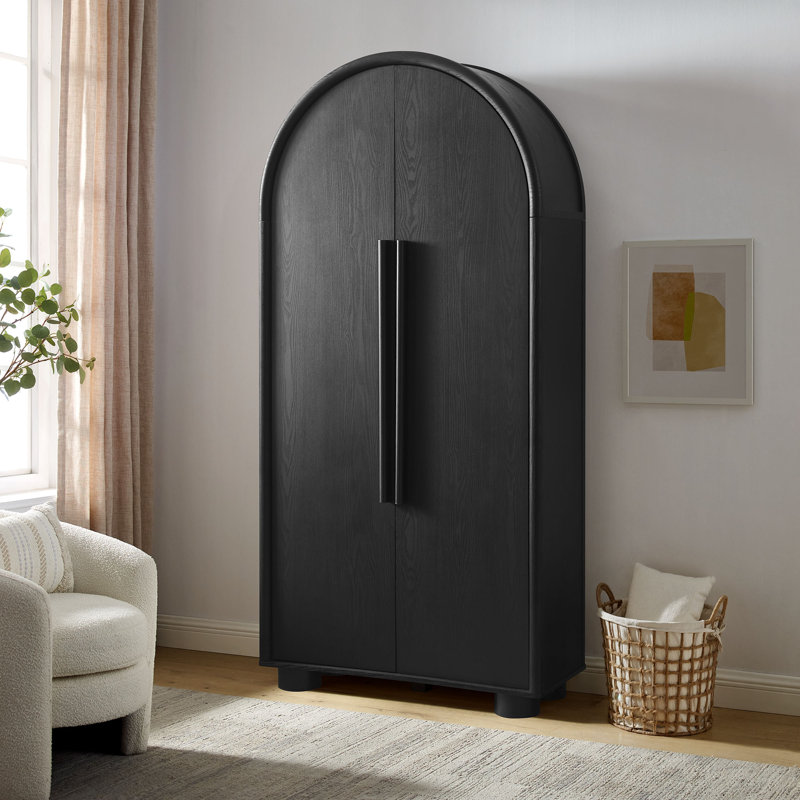Armoire de rangement haute Bellamy, Black