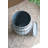 22.5x22.5x26" Drum Side Table