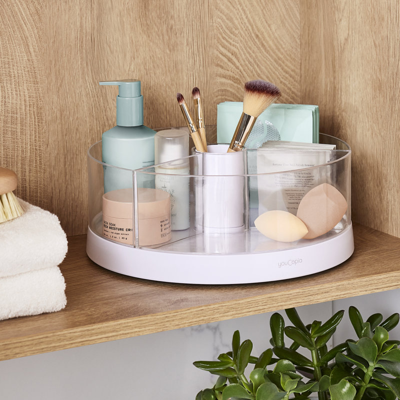YouCopia SmoothSpin Turntable Organizer with 3 Bins
