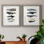 Baleine graphique I - ensemble de 2 cadres photo-966349125-966349126-1023591132