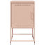 Aujah 36cm W Steel Bedside Table-536426986