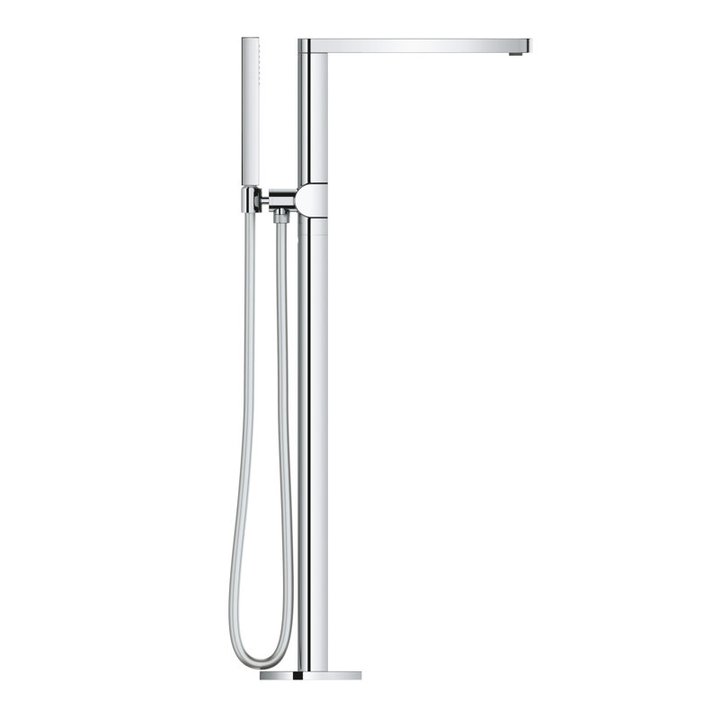 Plus Single Handle Floor Mounted Trim, StarLight Chrome