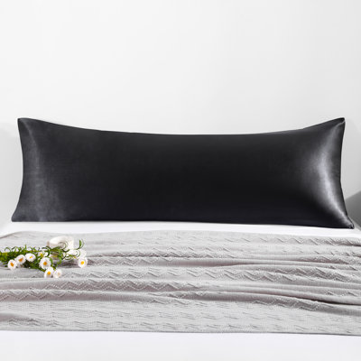 1 PC Body Pillowcase, Satin Luxurious Pillowcases with Envelope Closure - NTBAY