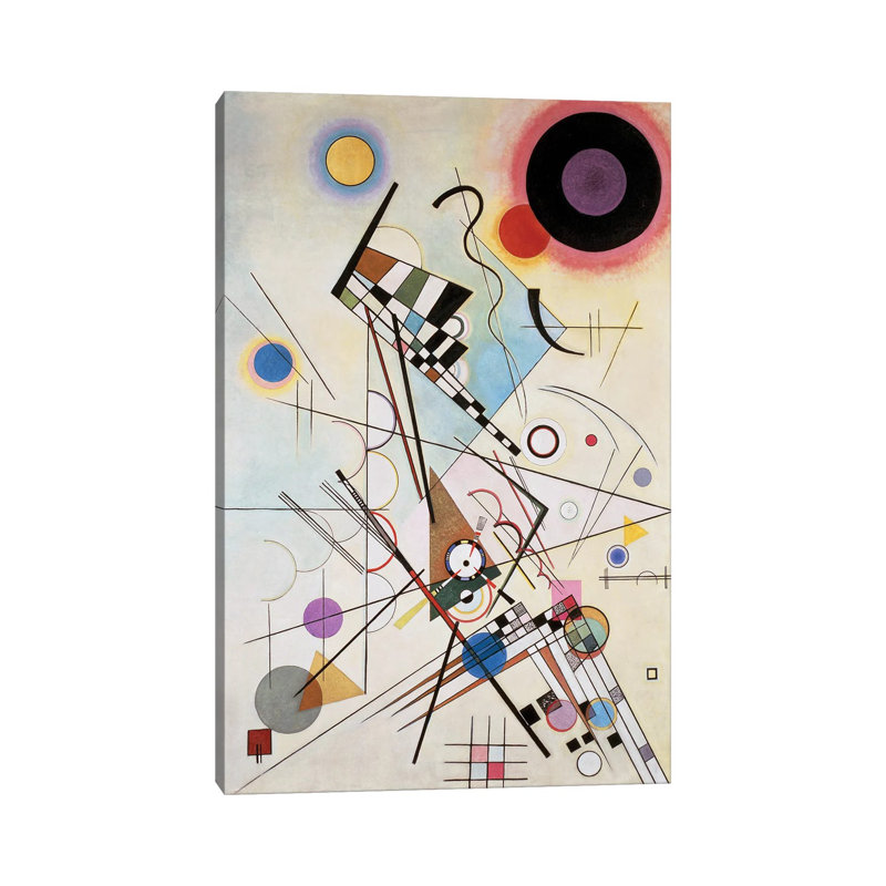 Composition 8, 1923 by Wassily Kandinsky - Gallery-Wrapped Canvas Giclée on Canvas, Does Not Apply, Wrapped Canvas