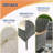 4-Piece All-Weather Gray Rattan Patio Dining Chair-582017333