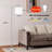 Adjustable Brightness & Colour Temperature Floor Lamp With Remote Control, Rotating Lampshade, Magnetic Remote & Timer Function, Easy Installation-484050282-484050287