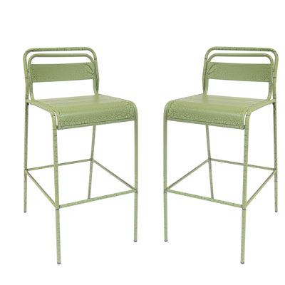 De 2 fer à repasser pour barbecue, finition thermolaquée de couleur rouille, style lattes avec aspect mat, stable et légère, profondeur de 18,5 po, assemblage inclus pour l'extérieur 2, construction, finition craquelée, conception