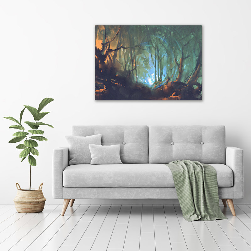 Mystical Forest - Wrapped Canvas Print