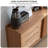Modern Simple Sliding Door Wooden Sideboard