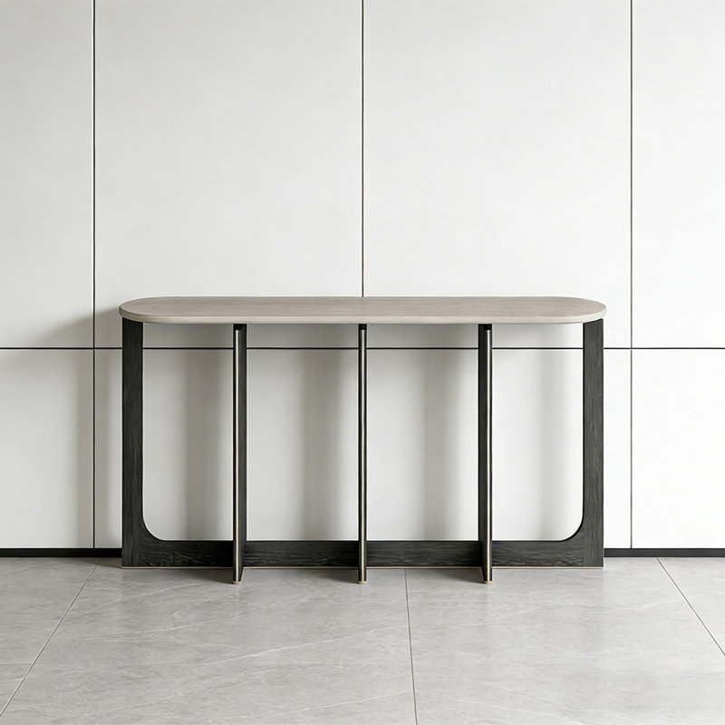 Console rétro minimaliste, H 30,71 po x l 47,24 po x P 15,75 po