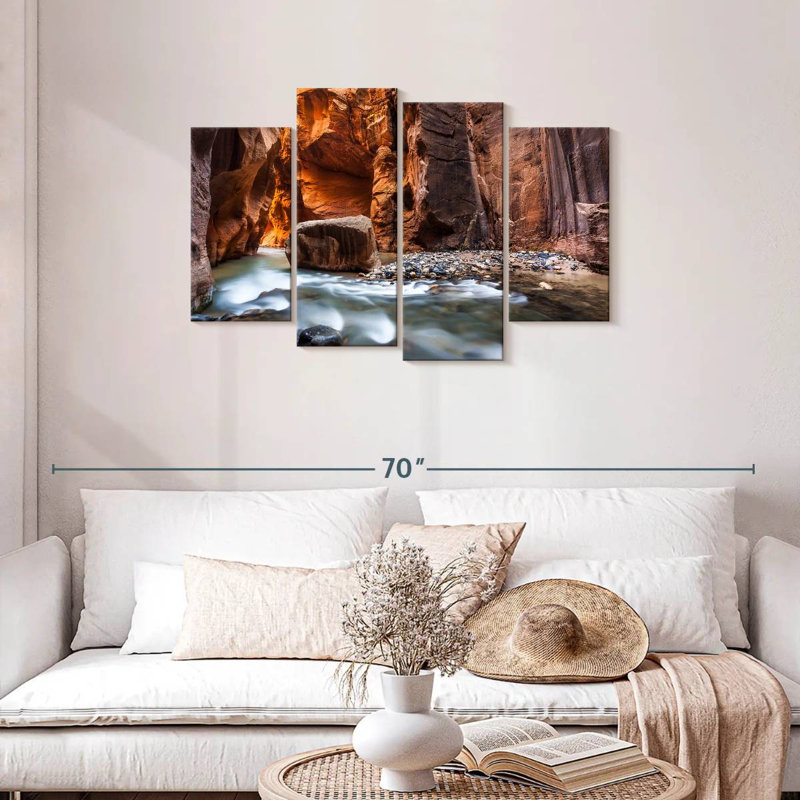 Alvord Wall Street In The Narrows, H 27 po x l 43 po