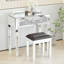 Ensemble coiffeuse avec tabouret Kietan