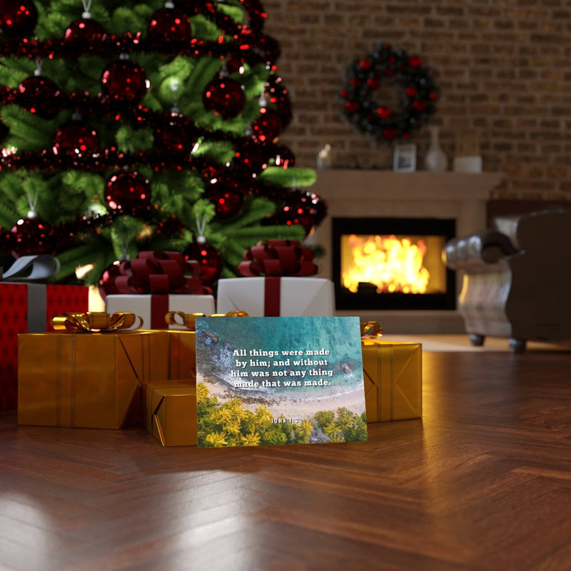 All Things John 1:3 - Wrapped Canvas Print, 46cm H x 61cm W