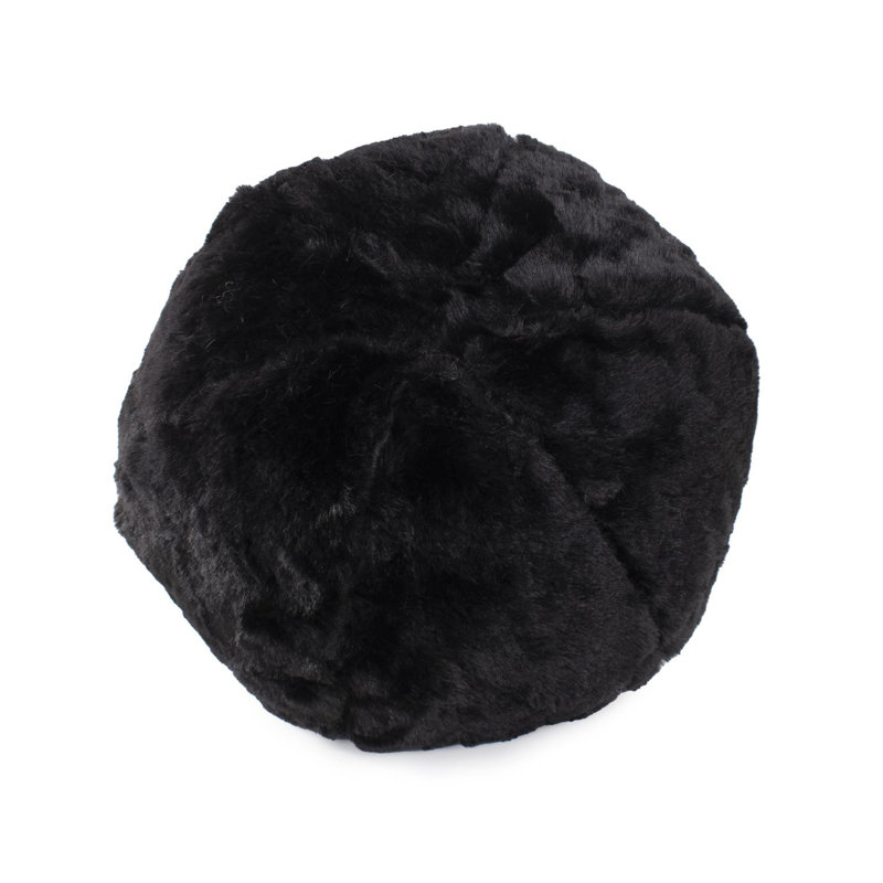 Coussin Angora, Ébène