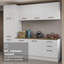  Armoire de rangement Garage L 94 po avec 8 portes à compartiments multiples et 3 tiroirs avec rangement modulaire