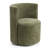 Living Room Accent Chairs, Modern Upholstered Barrel Chairs with Casters-1942305242