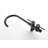 Matte Black Tub Filler With Handheld Shower And 360 Degree Rotatable Stand, Dependable Stainless Steel, Floor Mounted Bathtub Faucet Tap Head,-117060445